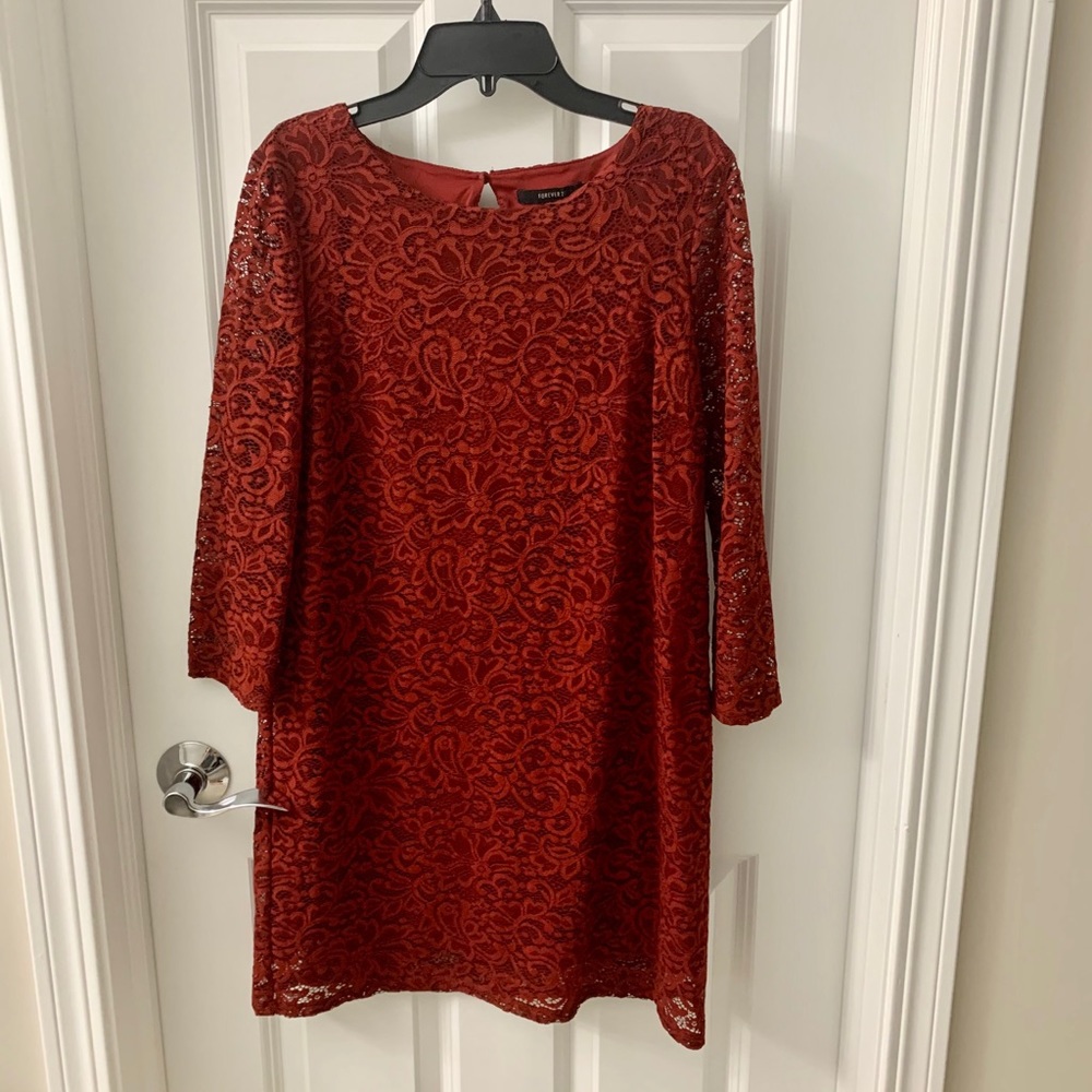 Forever 21 Red Dress